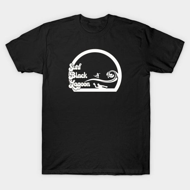 Surf Black Lagoon T-Shirt by @johnnehill